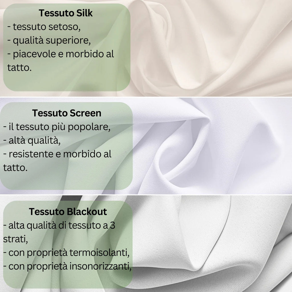 Tende Pannello + Tende  Pacchetto con Logo Personalizzato