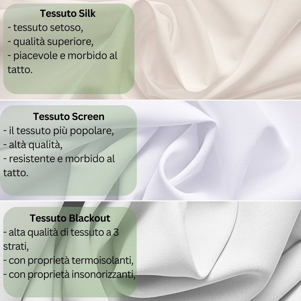 Set di 8 Tende a Pannello Bellissimo Altai