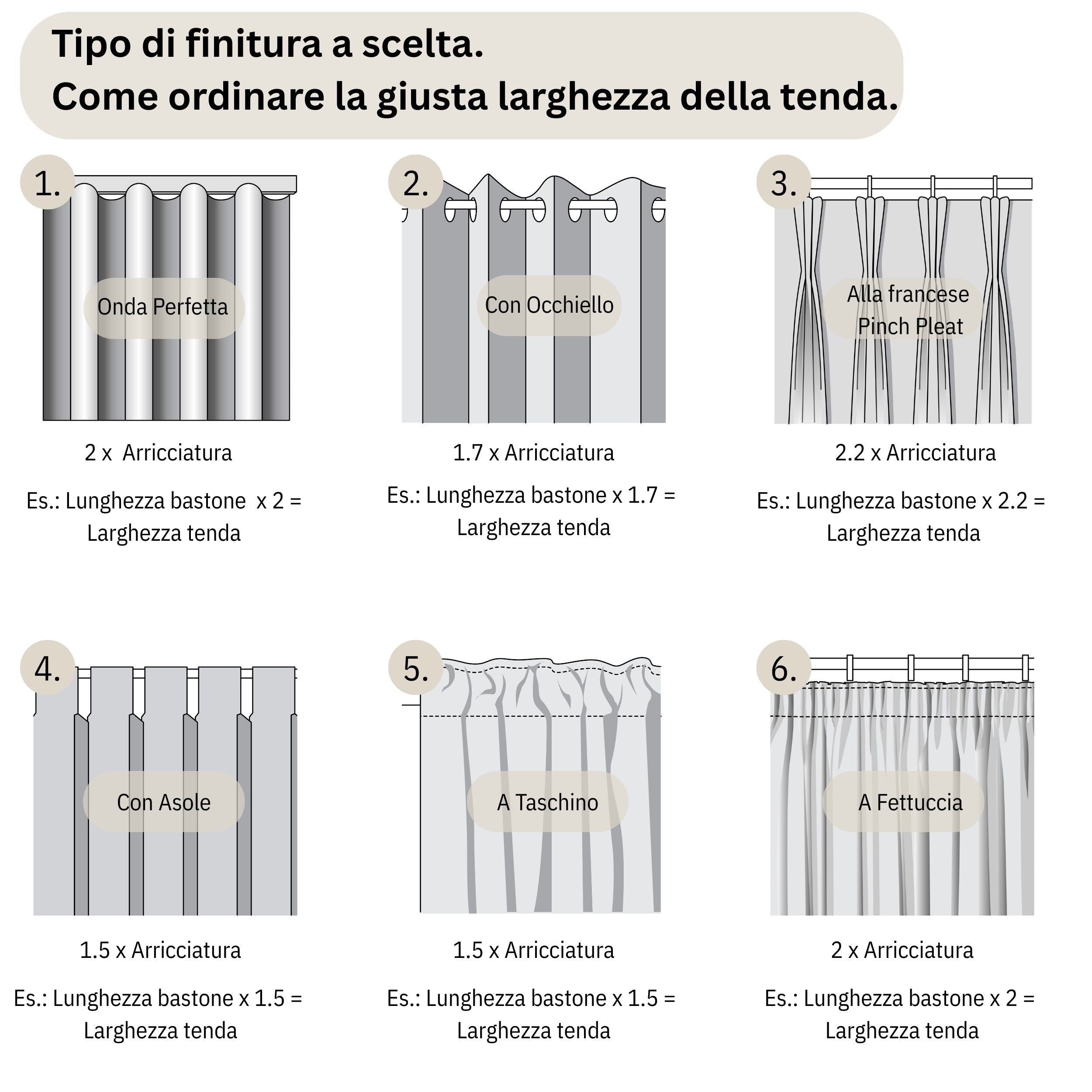 Tenda Velata Bianca Premium, Tenda in Voile Bianco Trasparente, Tenda a Pieghe Fisse, Tenda Velata Bianca a Onda Perfetta - Su Misura