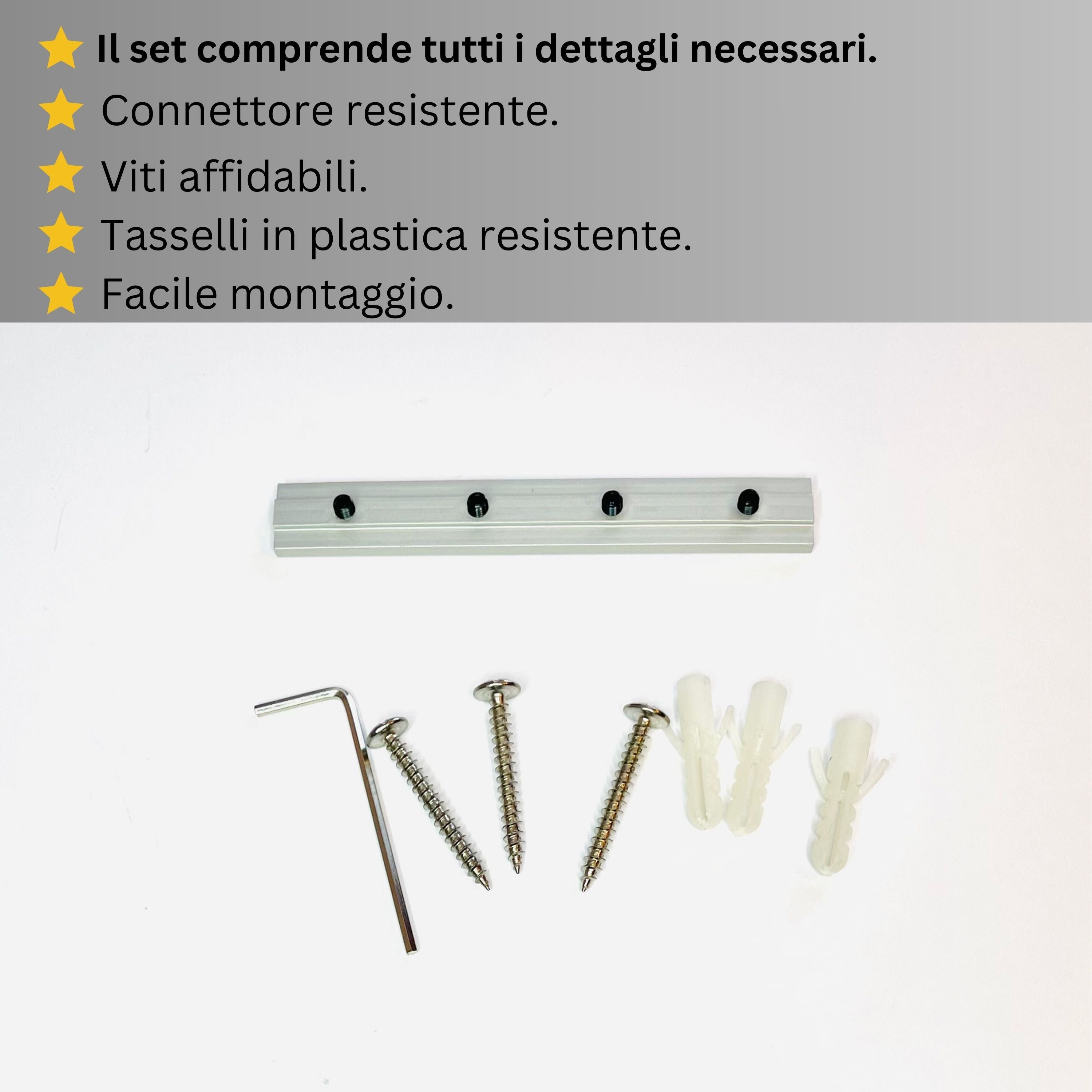 Binario per Tende, Singolo, color Nero Opaco, a Soffitto – Misure Personalizzate, Design Moderno e Funzionale