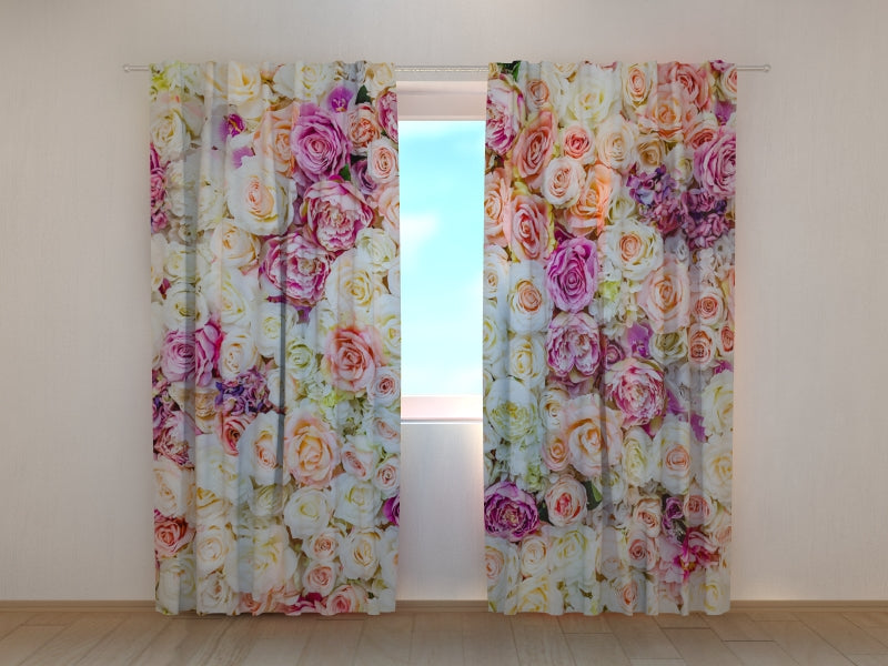 Foto Tende Incredibile Muro di Fiori