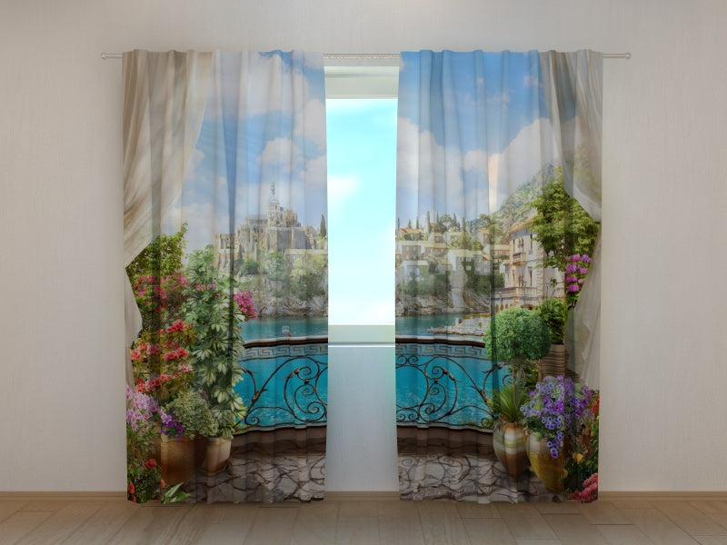 Foto Tende Balcone Fiorito