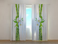 Foto Tende BambC9 e Orchidea Bianca