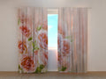 Foto Tende Bouquet di Rose Delicate