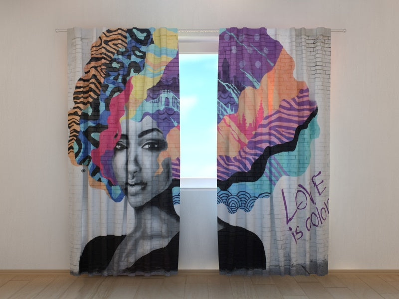 Foto Tende Graffiti di Brooklyn