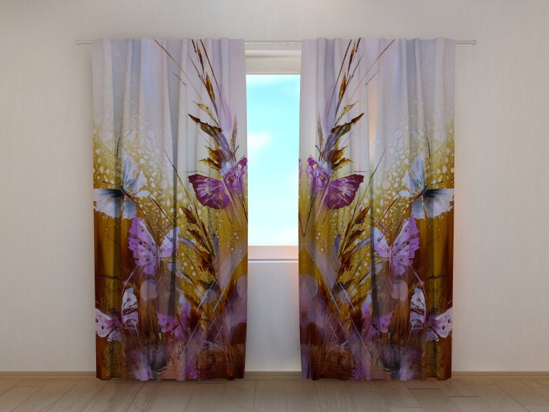 Foto Tende Farfalle e Fiori