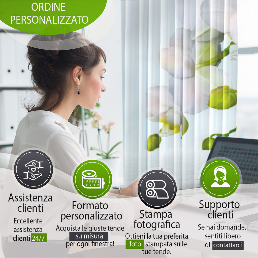 Foto Tende Rose e Cuori