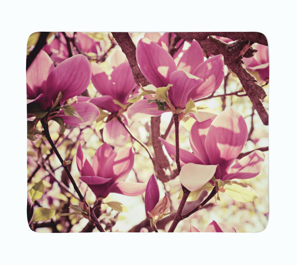 Coperta in Flanella Magnolie Rosa