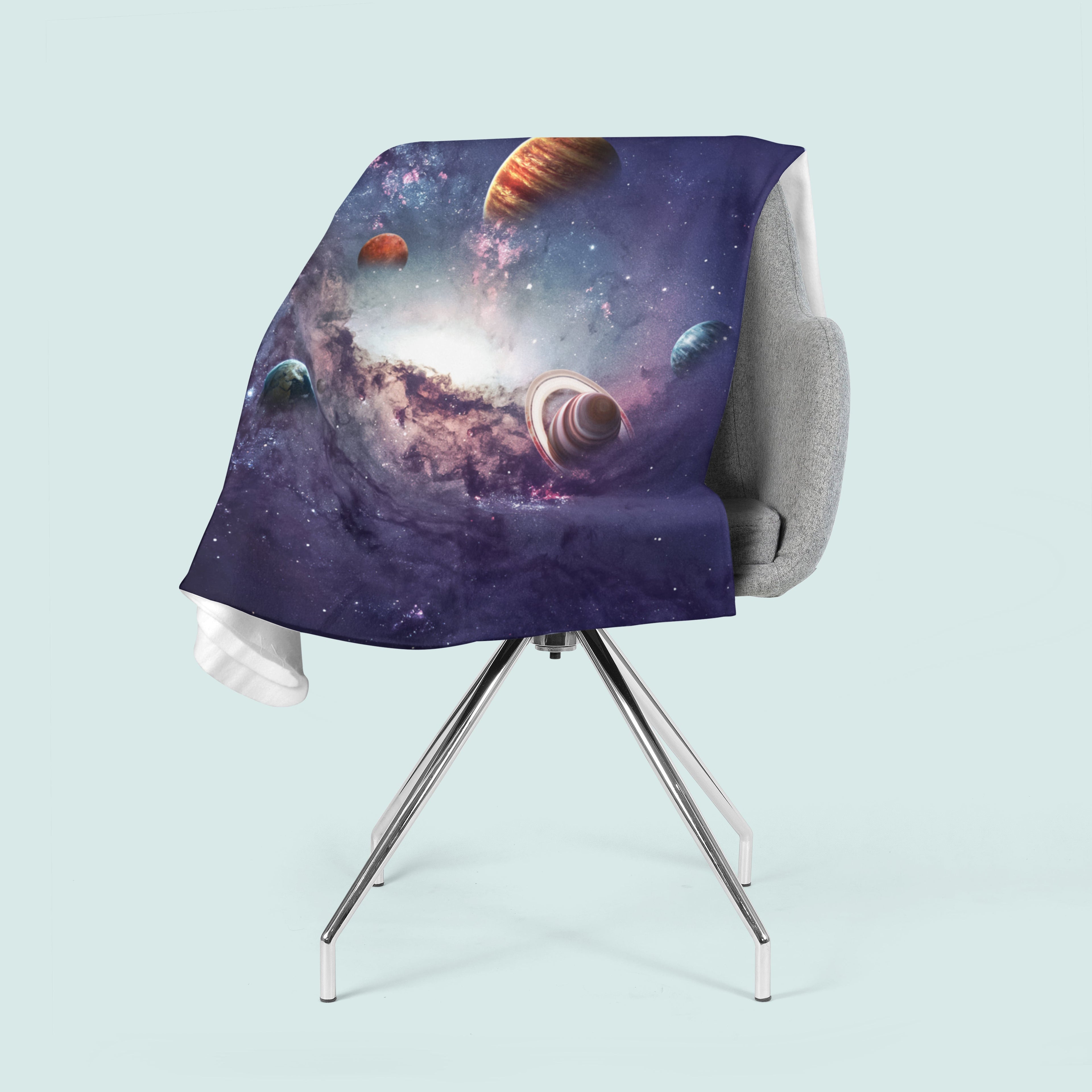 Coperta in Flanella Creando Pianeti