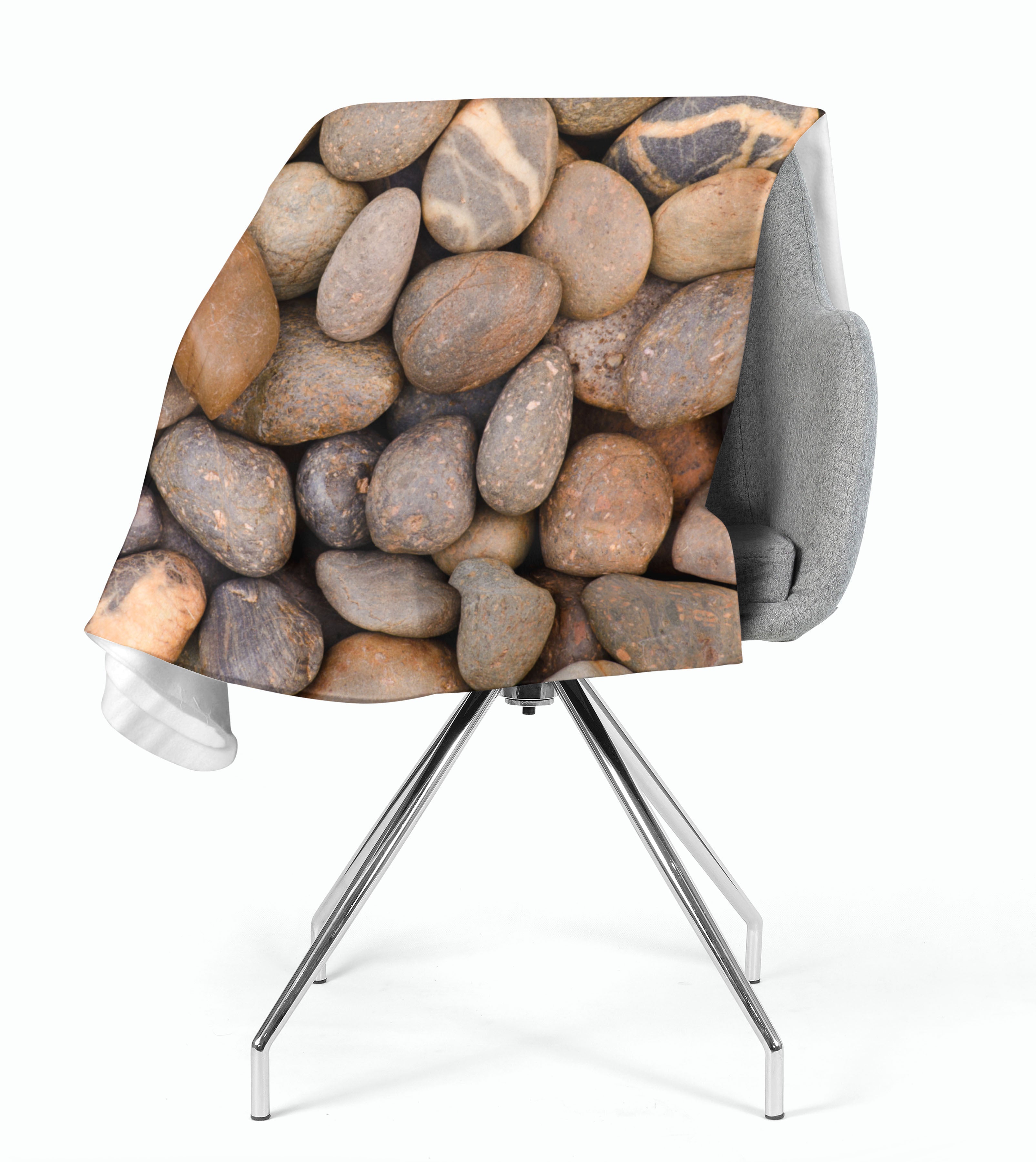 Coperta in Flanella Pietra