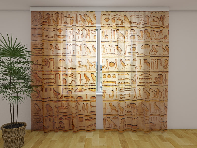 Foto Tende Antichi Disegni Egizi