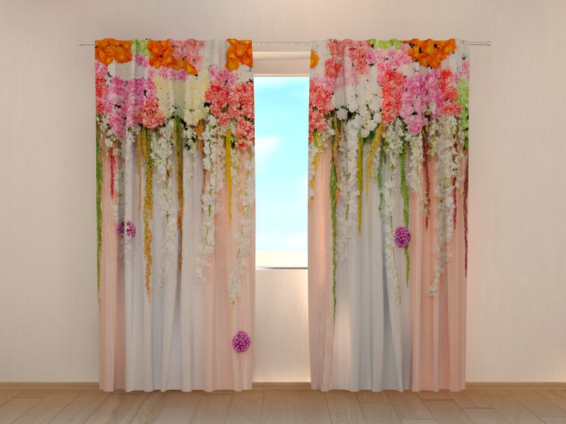 Foto Tende Fiori Cascanti Primavera Rosa