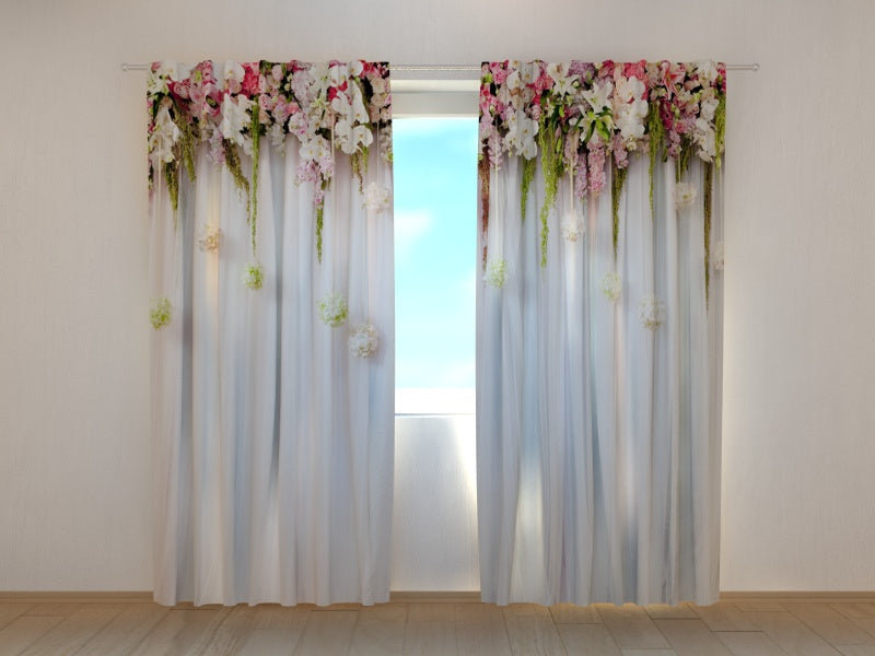 Foto Tende Fiori Cascanti Rosette