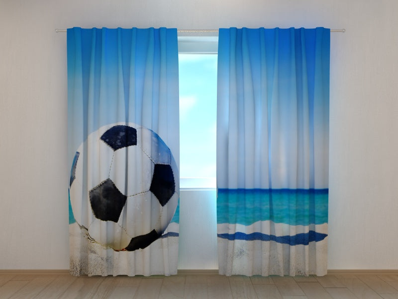 Foto Tende Pallone da Calcio sulla Spiaggia