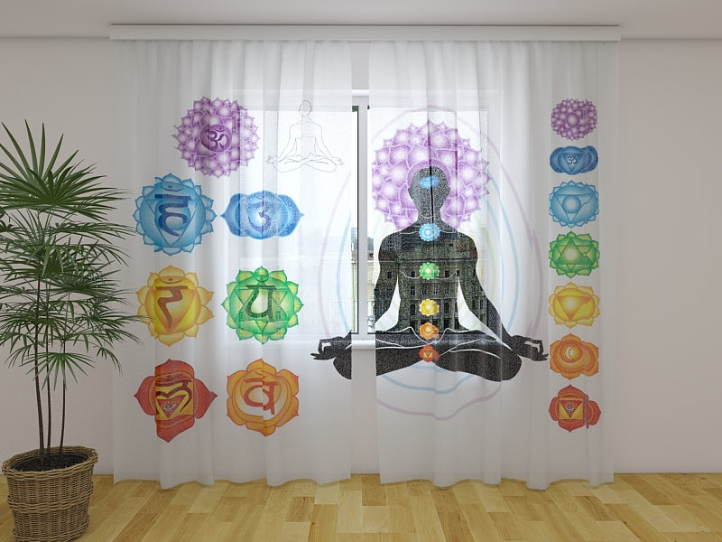Foto Tende 7 Simboli di Chakra
