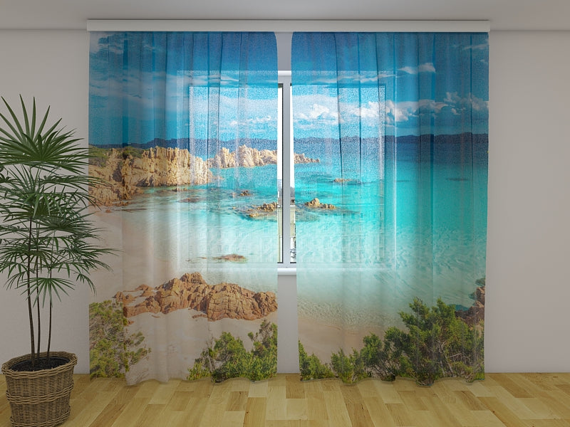 Foto Tende Spiaggia in Sardegna Incantevole