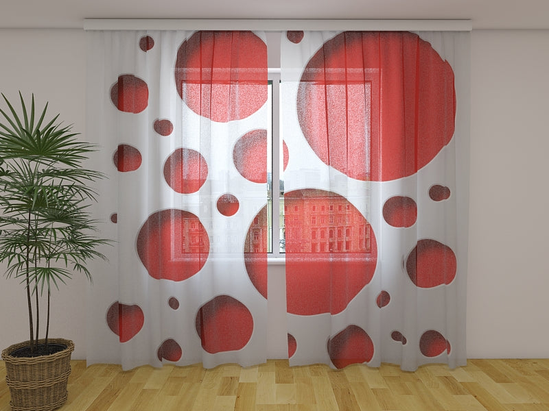 Foto Tende Stile Rosso