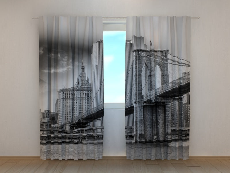 Foto Tende Ponte di Brooklyn Grigio 2