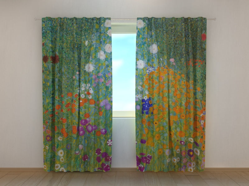 Foto Tende Gustav Klimt Giardino Fiorito