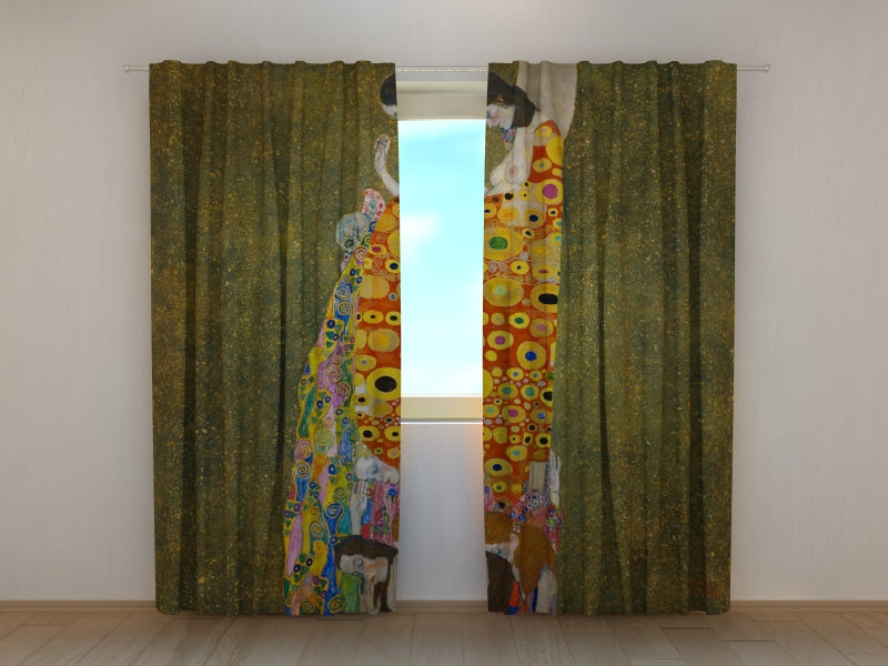 Foto Tende Gustav Klimt La Speranza II