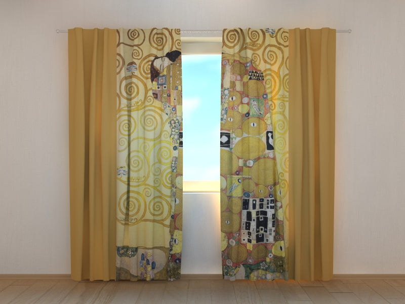 Foto Tende Gustav Klimt L'abbraccio