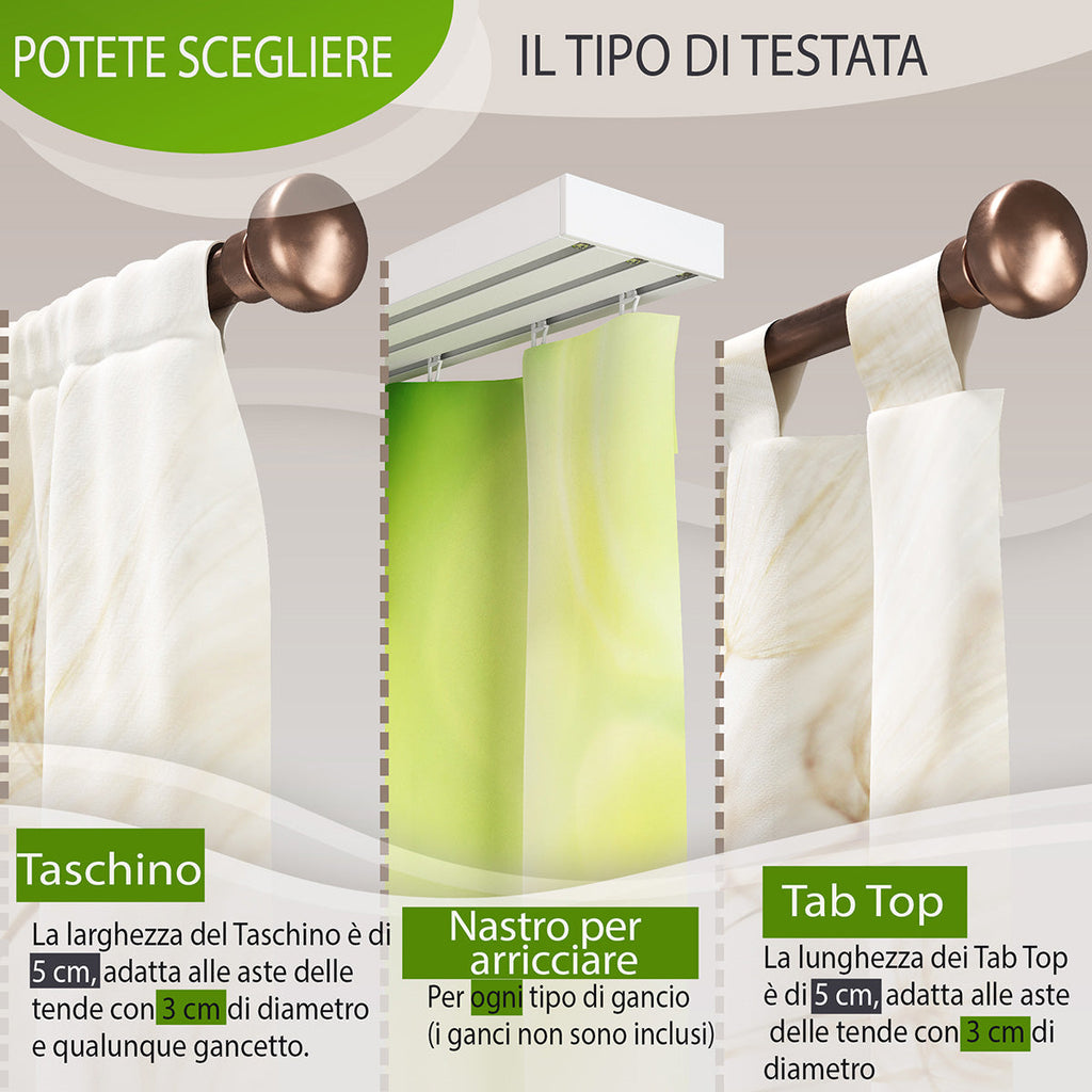 Foto Tende Rose e Note