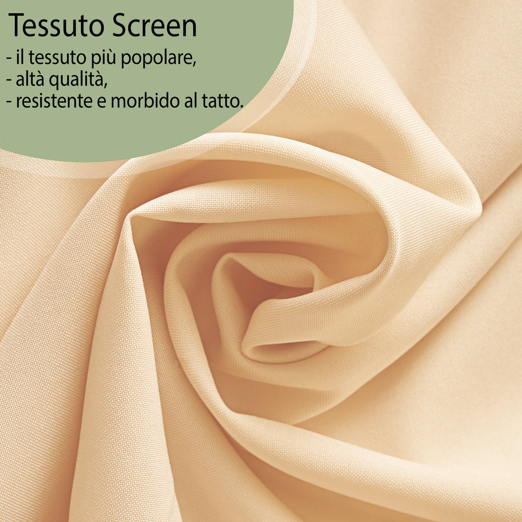 Tenda a Pannello Colore Beige Chiaro Screen