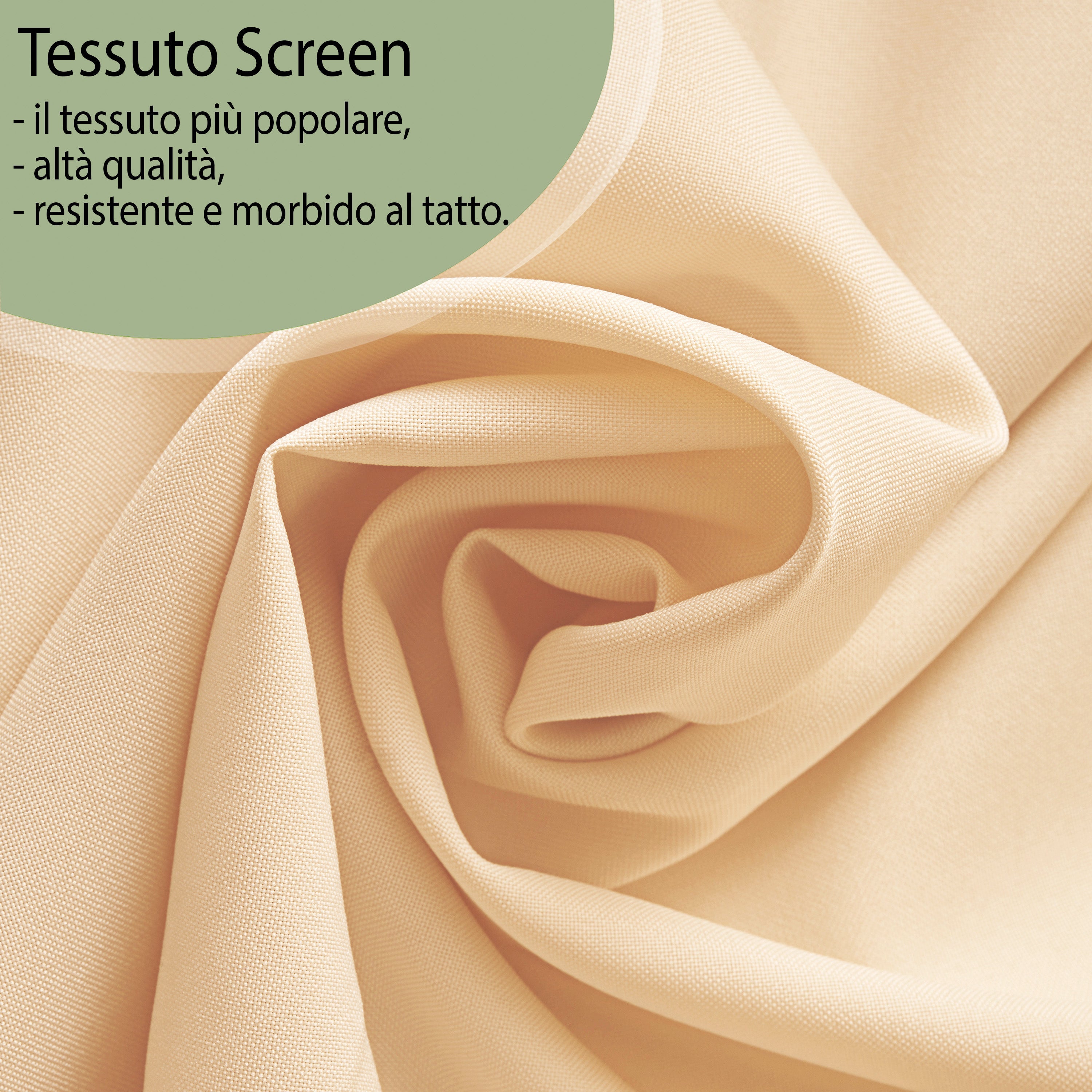 Tenda a Pannello Colore Beige Chiaro Screen