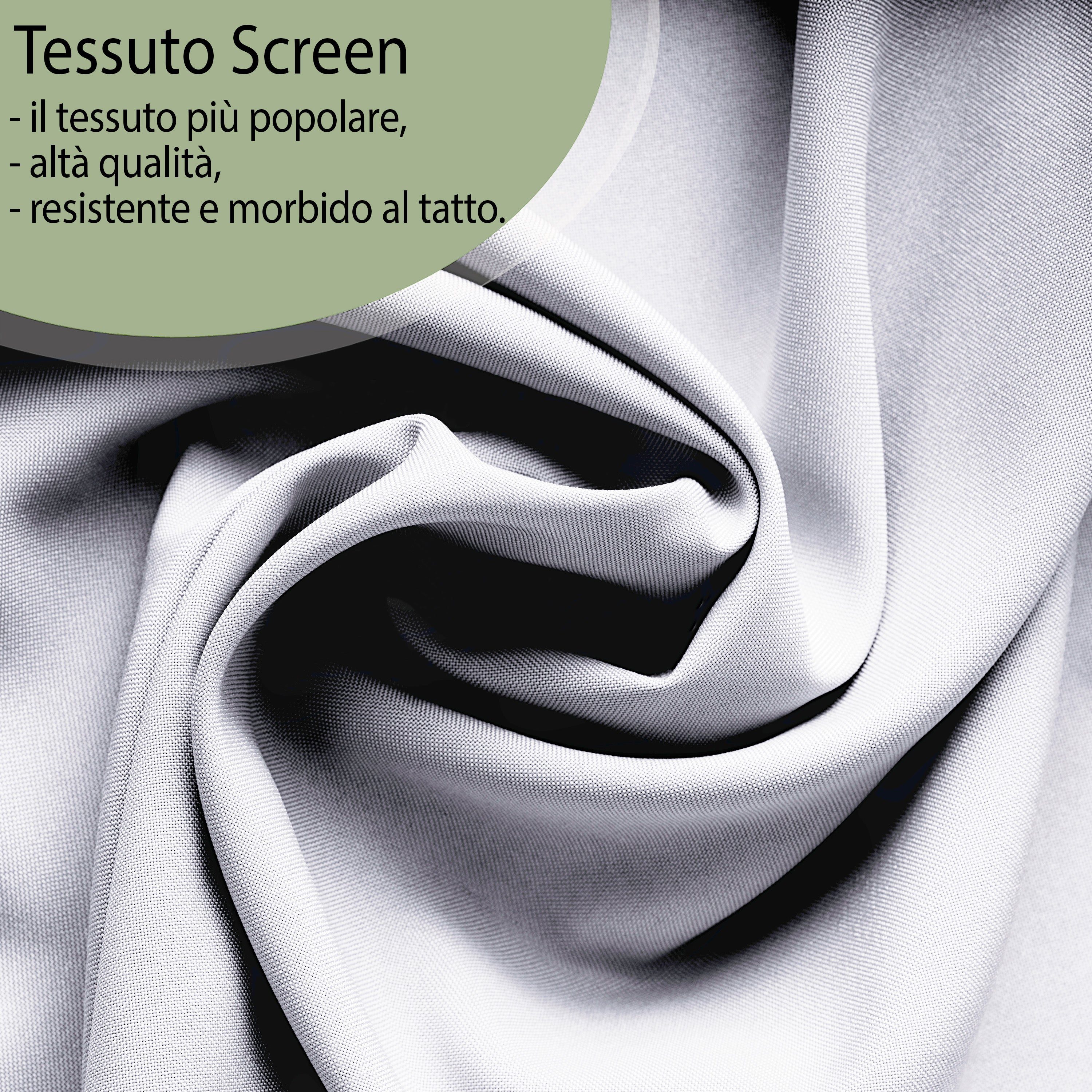 Tenda a Pannello Colore Grigio Chiaro Screen