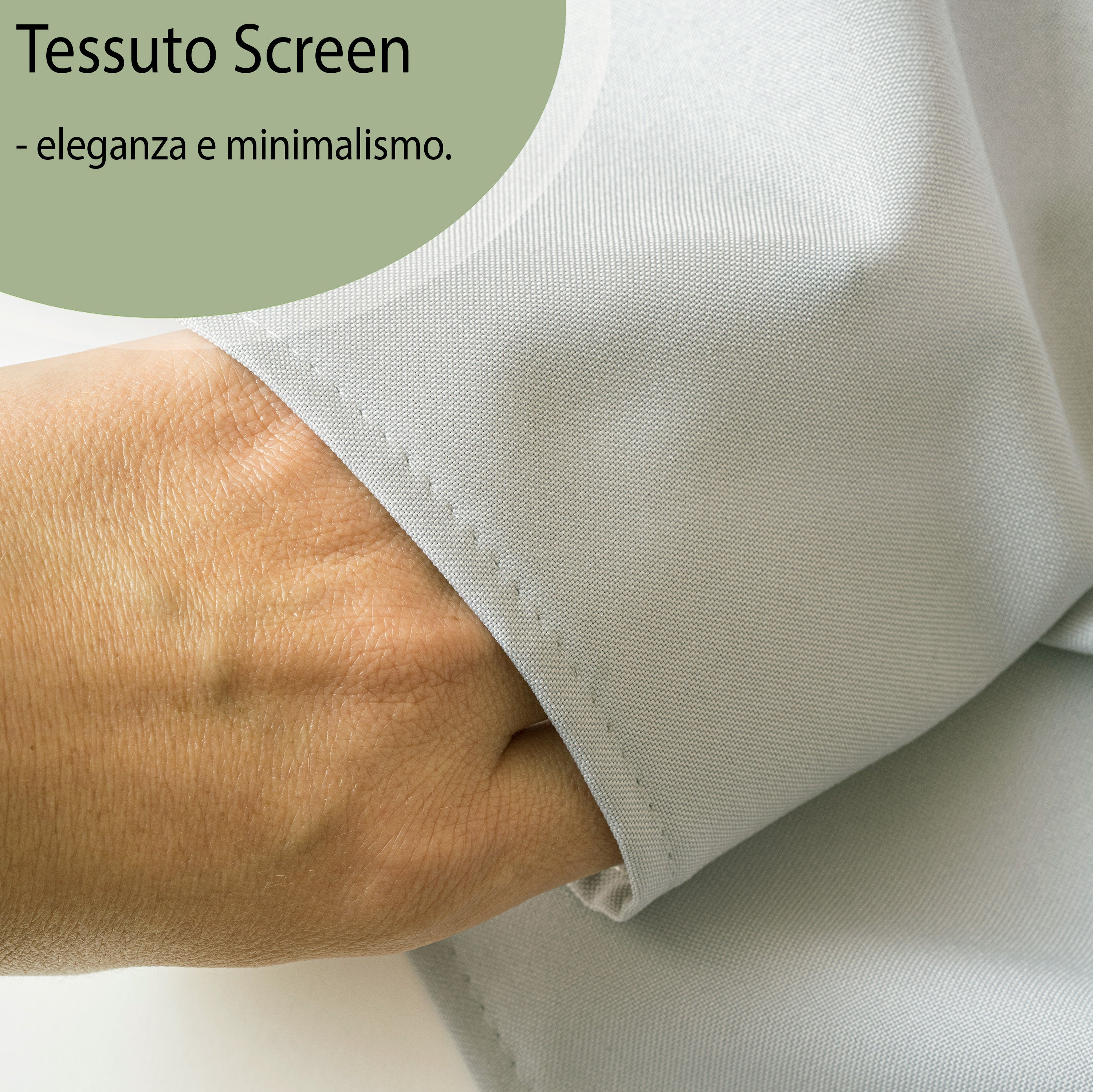 Tenda a Pannello Colore Grigio Chiaro Screen