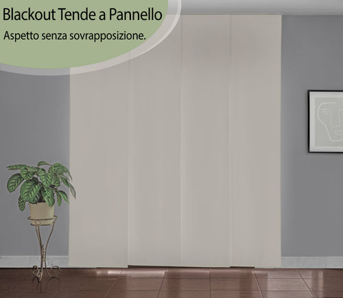 Tenda a Pannello Bianca Blackout