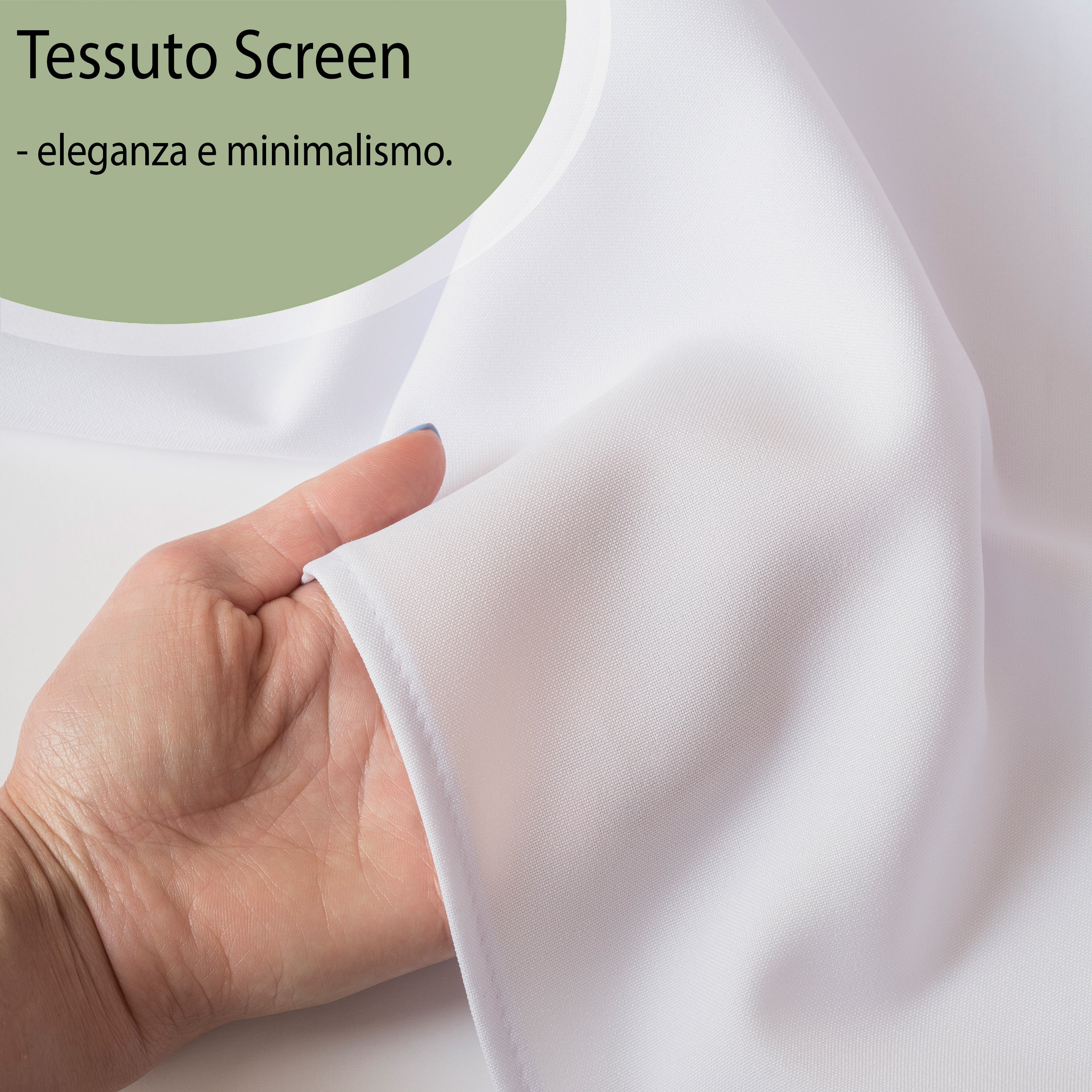 Tenda a Pannello Bianco Screen