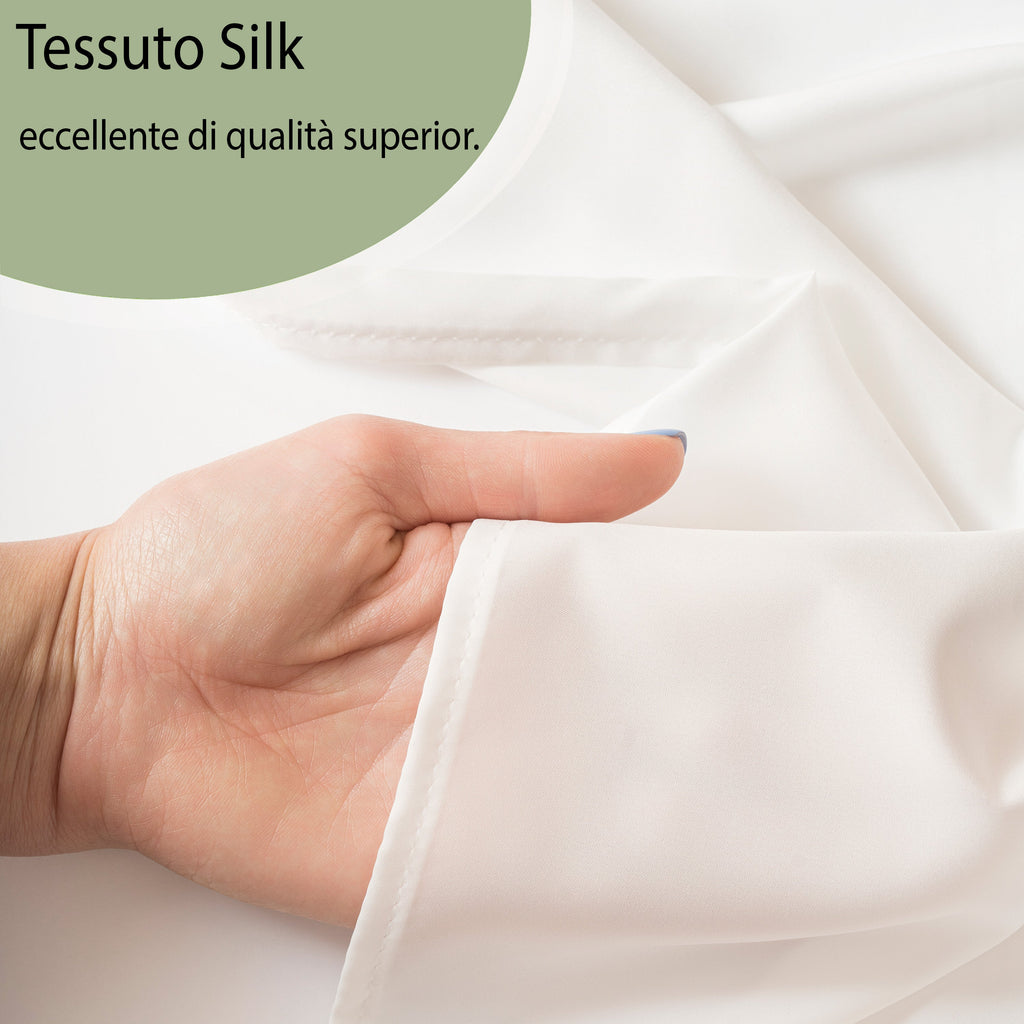 Tenda a Pannello Bianca Silk