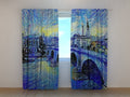 Foto Tende London Bridge stile Van Gogh