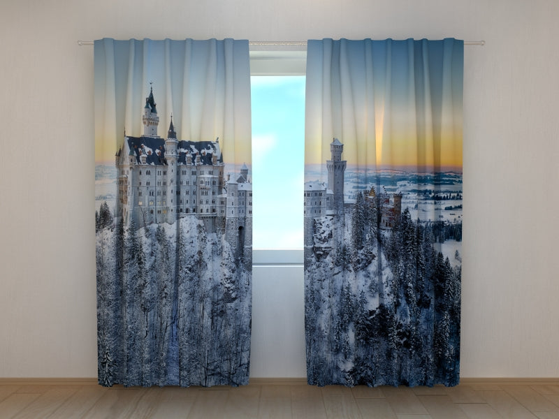 Foto Tende Castello di Neuschwanstein d'Inverno