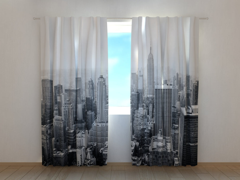Foto Tende New York in Bianco e Nero