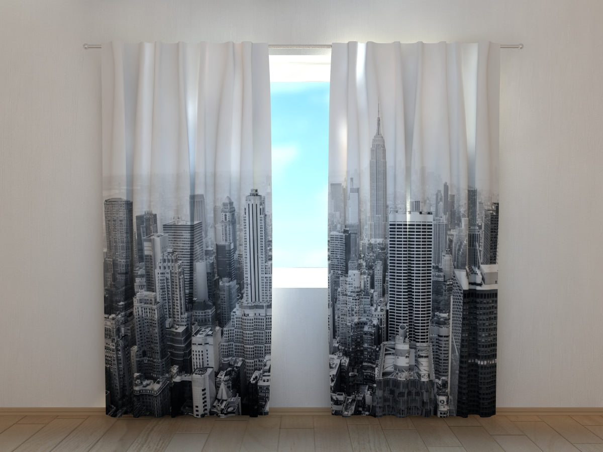 Foto Tende New York in Bianco e Nero