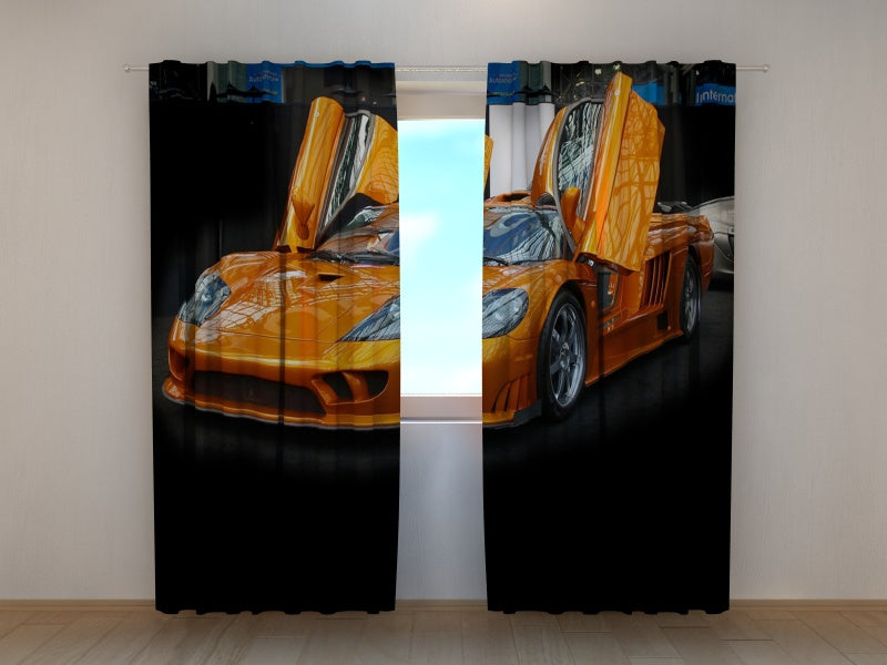 Foto Tende Supercar Arancione