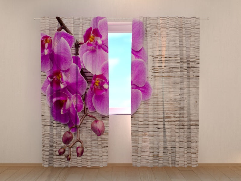 Foto Tende Orchidea e Legno 2