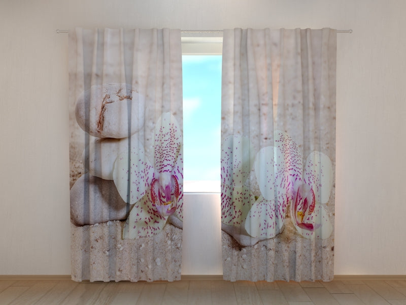 Foto Tende Orchidee e Pietre Zen