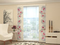 Set di 2 Tende a Pannello Orchidee Musicali