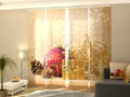 Set di 4 Tende a Pannello Stella d'Oro 2
