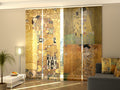 Set di 4 Tende a Pannello Gustav Klimt Collage