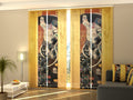 Set di 4 Tende a Pannello Gustav Klimt Giuditta II
