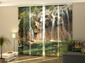 Set di 4 Tende a Pannello Cascata Panoramica a Jiuzhaigou