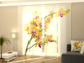 Set di 4 Tende a Pannello Orchidea Solare 2