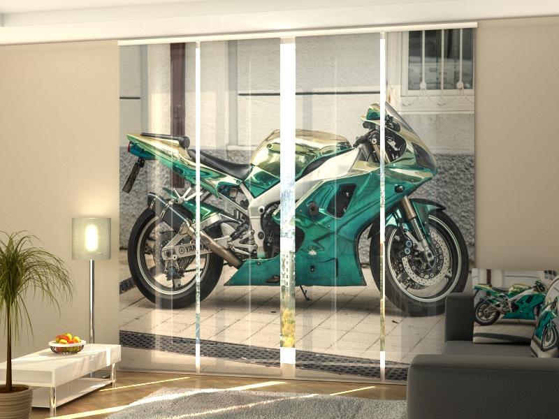 Set di 4 Tende a Pannello Moto Yamaha