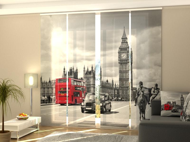 Set di 4 Tende a Pannello Londra RetrC2
