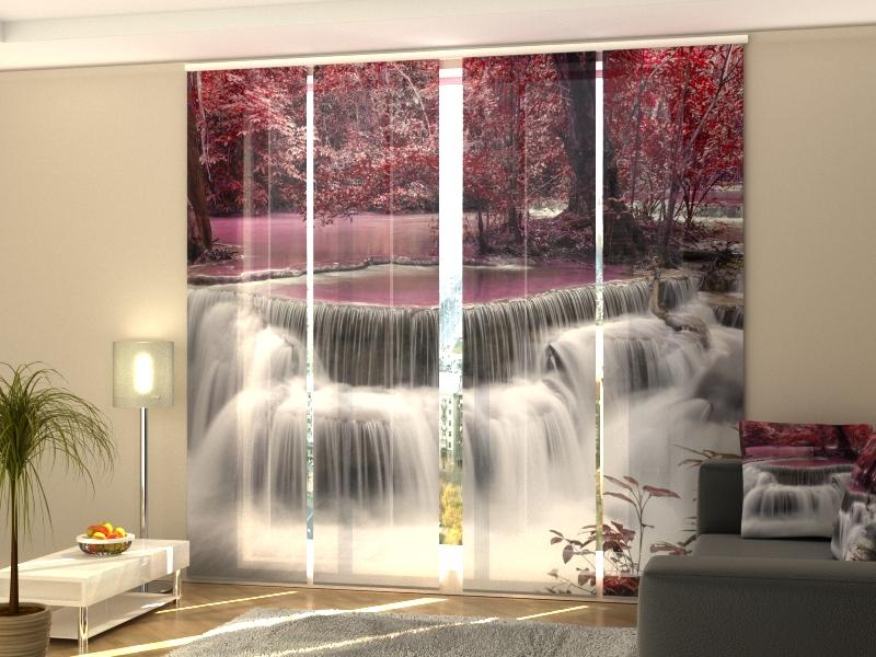 Set di 4 Tende a Pannello Cascata Thailandese