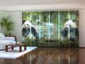 Set di 6 Tende a Pannello Panda
